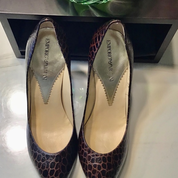 Emporio Armani/authentic heels XEDA13 excellent condition - Picture 4 of 13